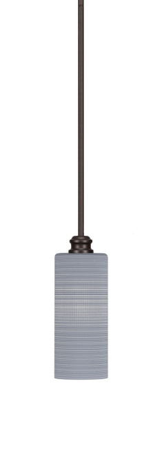 Toltec Lighting - 1151-ES-4092 - One Light Mini Pendant - Edge - Espresso