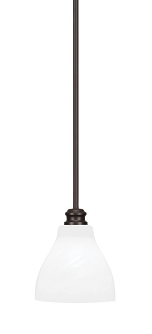 Toltec Lighting - 1151-ES-4761 - One Light Mini Pendant - Edge - Espresso