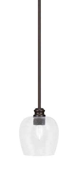 Toltec Lighting - 1151-ES-4810 - One Light Mini Pendant - Edge - Espresso