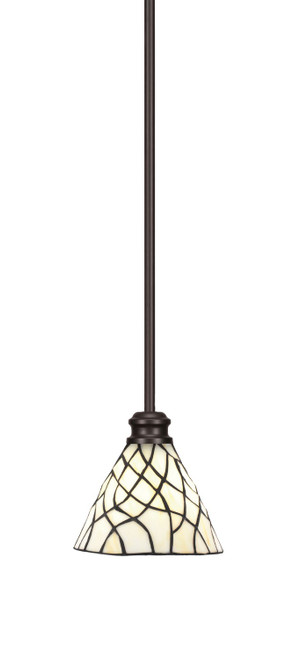 Toltec Lighting - 1151-ES-9115 - One Light Mini Pendant - Edge - Espresso