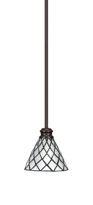 Toltec Lighting - 1151-ES-9185 - One Light Mini Pendant - Edge - Espresso