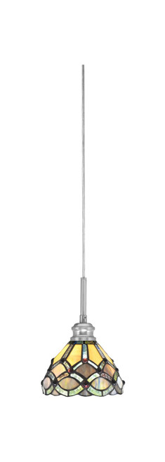 Toltec Lighting - 1152-BN-9435 - One Light Mini Pendant - Edge - BN