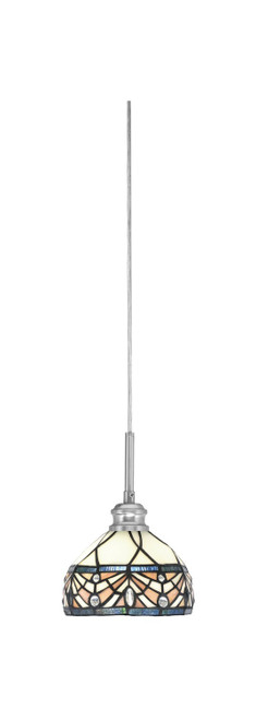 Toltec Lighting - 1152-BN-9485 - One Light Mini Pendant - Edge - BN