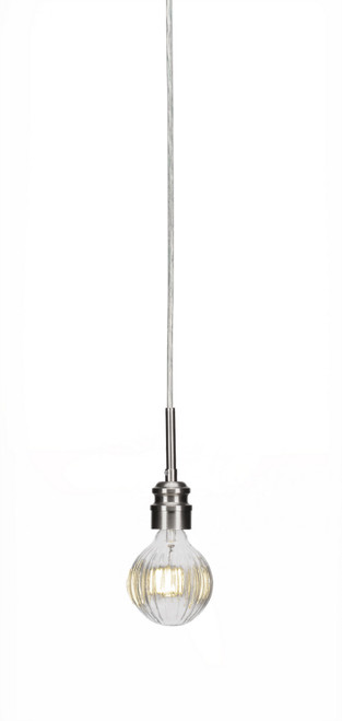 Toltec Lighting - 1152-BN-LED45C - LED Mini Pendant - Edge - Brushed Nickel