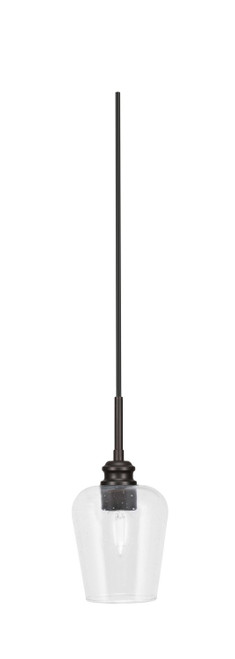 Toltec Lighting - 1152-ES-210 - One Light Mini Pendant - Edge - Espresso