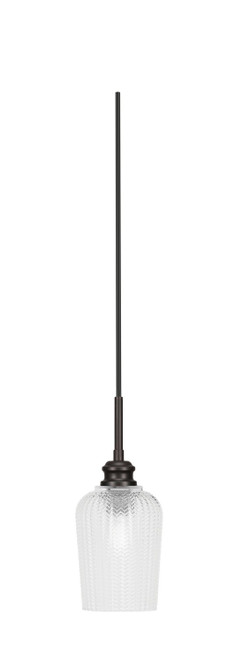 Toltec Lighting - 1152-ES-4250 - One Light Mini Pendant - Edge - Espresso