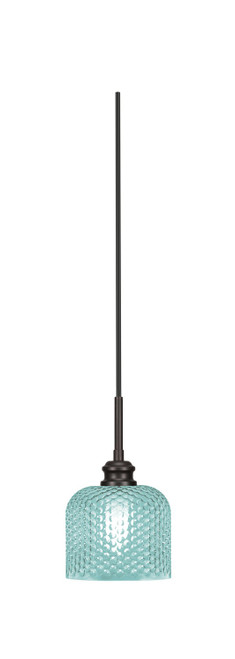 Toltec Lighting - 1152-ES-4615 - One Light Mini Pendant - Edge - Espresso