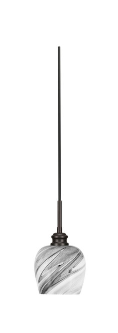 Toltec Lighting - 1152-ES-4819 - One Light Mini Pendant - Edge - Espresso