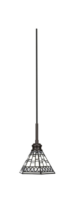 Toltec Lighting - 1152-ES-9105 - One Light Mini Pendant - Edge - Espresso