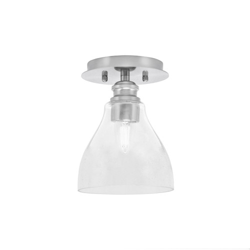 Toltec Lighting - 1160-BN-4760 - One Light Semi-Flush Mount - Edge - Brushed Nickel