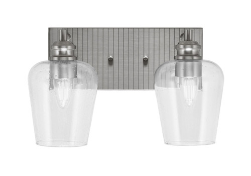 Toltec Lighting - 1162-BN-210 - Two Light Bath Bar - Edge - Brushed Nickel