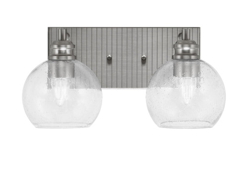 Toltec Lighting - 1162-BN-4100 - Two Light Bath Bar - Edge - Brushed Nickel