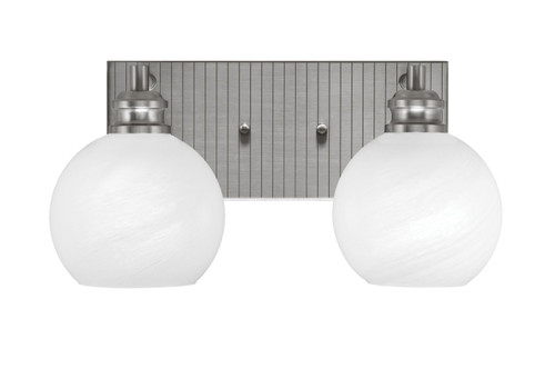 Toltec Lighting - 1162-BN-4101 - Two Light Bath Bar - Edge - Brushed Nickel