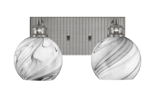 Toltec Lighting - 1162-BN-4109 - Two Light Bath Bar - Edge - Brushed Nickel