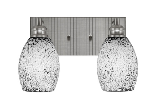 Toltec Lighting - 1162-BN-4165 - Two Light Bath Bar - Edge - Brushed Nickel