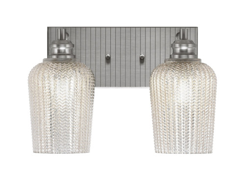 Toltec Lighting - 1162-BN-4253 - Two Light Bath Bar - Edge - Brushed Nickel