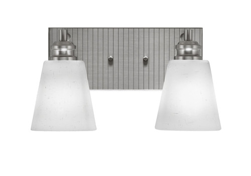 Toltec Lighting - 1162-BN-460 - Two Light Bath Bar - Edge - Brushed Nickel