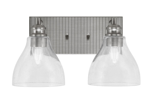 Toltec Lighting - 1162-BN-4760 - Two Light Bath Bar - Edge - Brushed Nickel