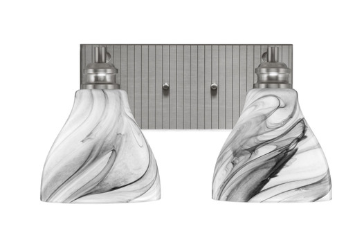 Toltec Lighting - 1162-BN-4769 - Two Light Bath Bar - Edge - Brushed Nickel
