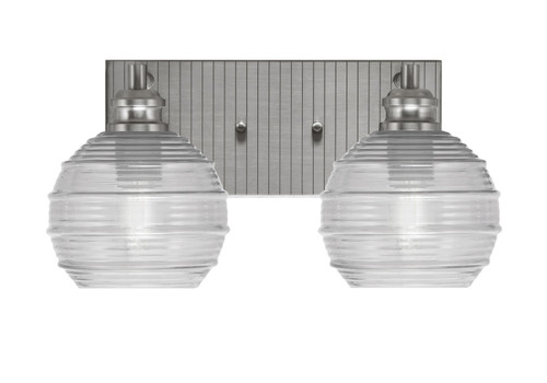 Toltec Lighting - 1162-BN-5110 - Two Light Bath Bar - Edge - Brushed Nickel