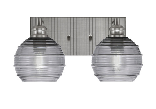 Toltec Lighting - 1162-BN-5112 - Two Light Bath Bar - Edge - Brushed Nickel