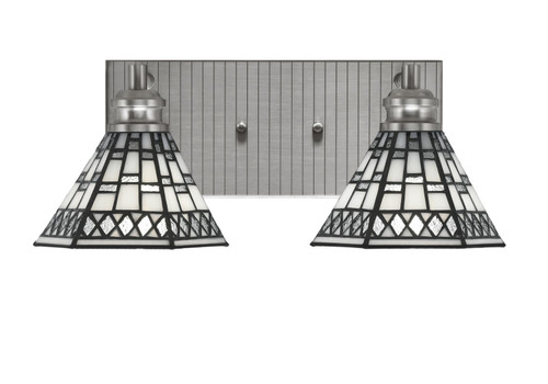Toltec Lighting - 1162-BN-9105 - Two Light Bath Bar - Edge - Brushed Nickel