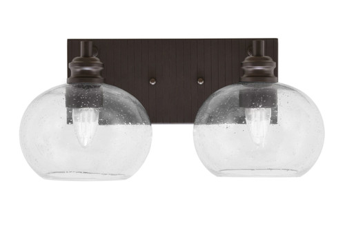 Toltec Lighting - 1162-ES-202 - Two Light Bath Bar - Edge - Espresso