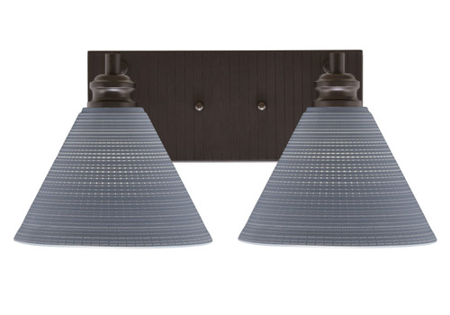 Toltec Lighting - 1162-ES-4052 - Two Light Bath Bar - Edge - Espresso