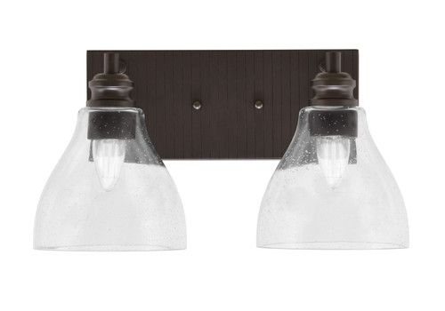 Toltec Lighting - 1162-ES-4760 - Two Light Bath Bar - Edge - Espresso