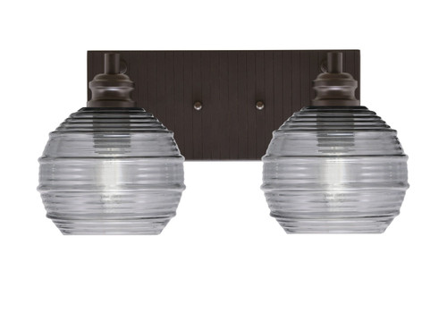 Toltec Lighting - 1162-ES-5112 - Two Light Bath Bar - Edge - Espresso