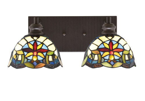 Toltec Lighting - 1162-ES-9365 - Two Light Bath Bar - Edge - Espresso