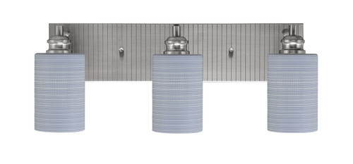 Toltec Lighting - 1163-BN-4062 - Three Light Bath Bar - Edge - Brushed Nickel