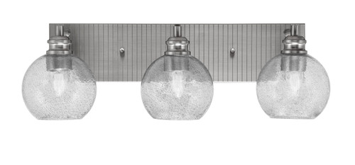 Toltec Lighting - 1163-BN-4102 - Three Light Bath Bar - Edge - Brushed Nickel