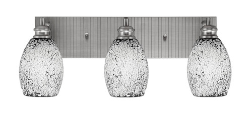 Toltec Lighting - 1163-BN-4165 - Three Light Bath Bar - Edge - Brushed Nickel