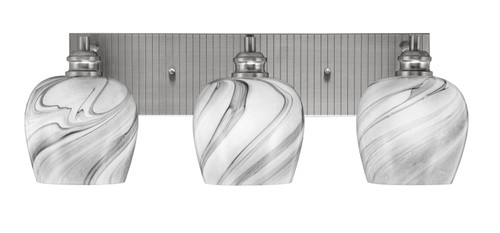 Toltec Lighting - 1163-BN-4819 - Three Light Bath Bar - Edge - Brushed Nickel