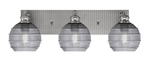 Toltec Lighting - 1163-BN-5112 - Three Light Bath Bar - Edge - Brushed Nickel