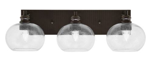 Toltec Lighting - 1163-ES-202 - Three Light Bath Bar - Edge - Espresso
