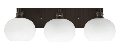 Toltec Lighting - 1163-ES-212 - Three Light Bath Bar - Edge - Espresso