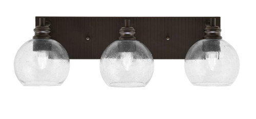 Toltec Lighting - 1163-ES-4100 - Three Light Bath Bar - Edge - Espresso