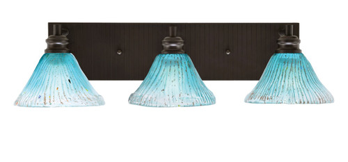 Toltec Lighting - 1163-ES-458 - Three Light Bath Bar - Edge - Espresso