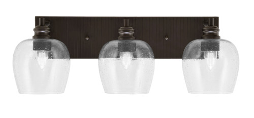 Toltec Lighting - 1163-ES-4810 - Three Light Bath Bar - Edge - Espresso