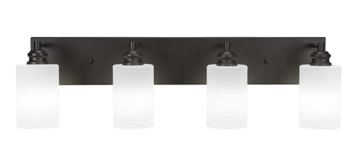 Toltec Lighting - 1164-ES-4061 - Four Light Bath Bar - Edge - Espresso