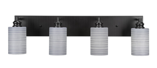 Toltec Lighting - 1164-ES-4062 - Four Light Bath Bar - Edge - Espresso