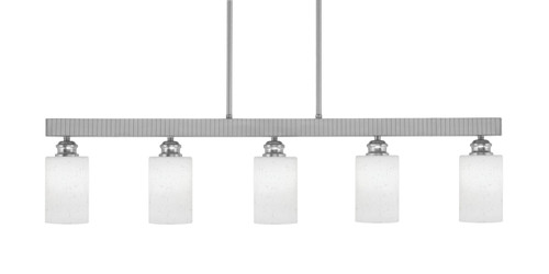 Toltec Lighting - 1185-BN-310 - Five Light Bar - Edge - Brushed Nickel