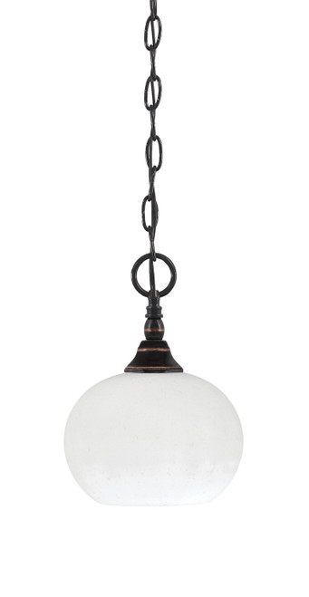 Toltec Lighting - 11-BC-212 - One Light Mini Pendant - Chain - Black Copper