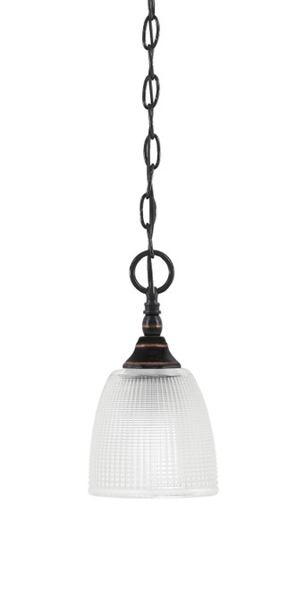 Toltec Lighting - 11-BC-500 - One Light Mini Pendant - Chain - Black Copper