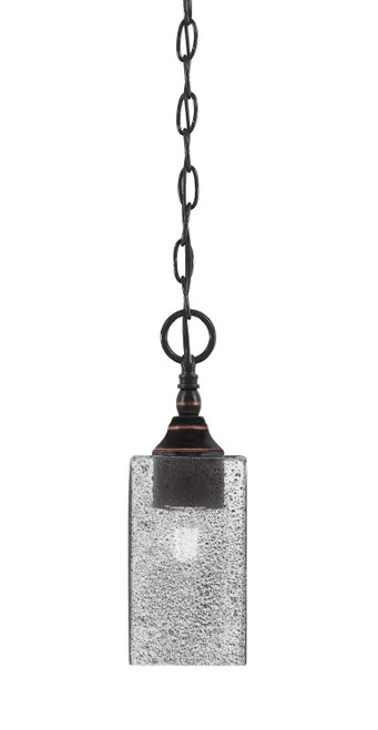 Toltec Lighting - 11-BC-542 - One Light Mini Pendant - Chain - Black Copper