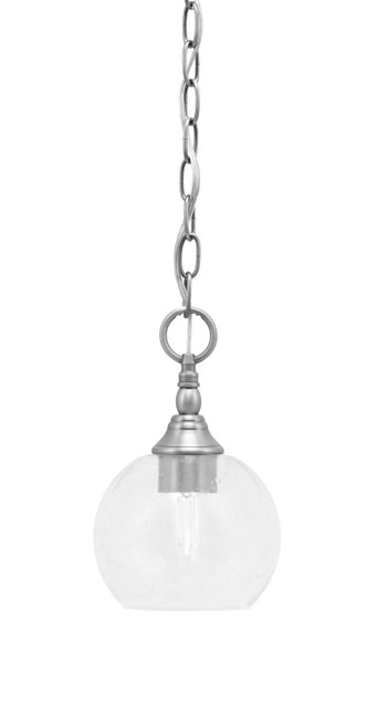 Toltec Lighting - 11-BN-4100 - One Light Mini Pendant - Chain - Brushed Nickel
