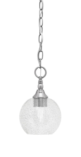 Toltec Lighting - 11-BN-4102 - One Light Mini Pendant - Chain - Brushed Nickel