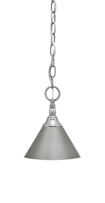 Toltec Lighting - 11-BN-421-BN - One Light Mini Pendant - Chain - Brushed Nickel